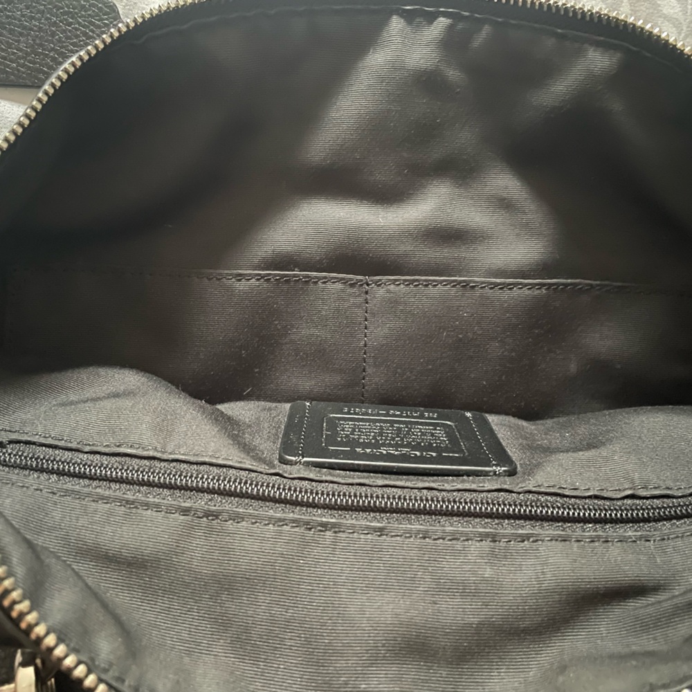 Coach Black Kelsey pebbled leather - Picture 9 of 9